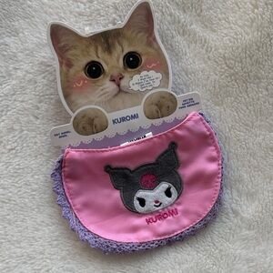 SANRIO Kuromi Cat Bib